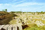 An Indiana limestone quarry